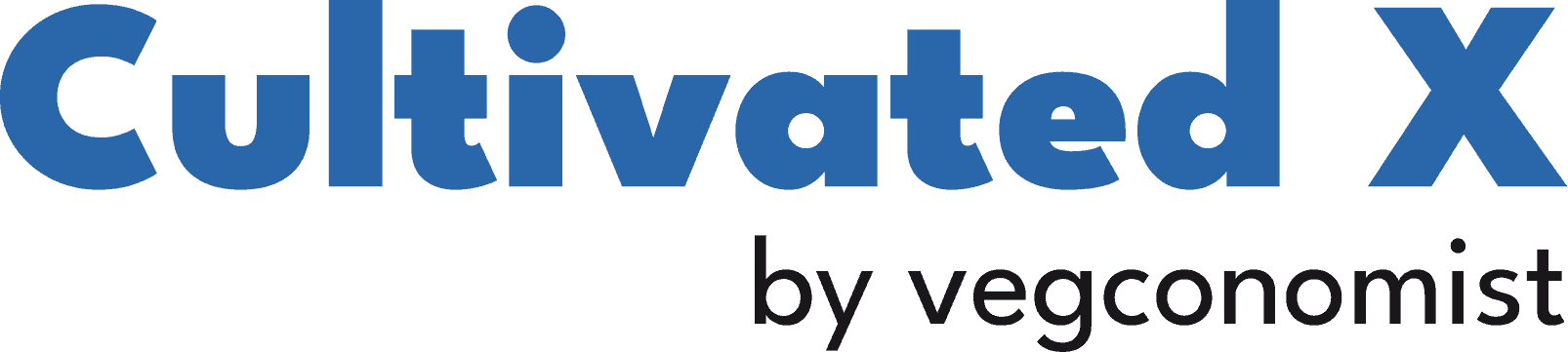 Cultivated-X Vegconomist Logo